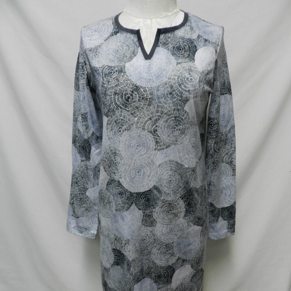 Calida shirt knit Sleepshirt Pajamas V-neck Cotton NEW NWT Size Sz X-Small XS - Picture 2 of 15